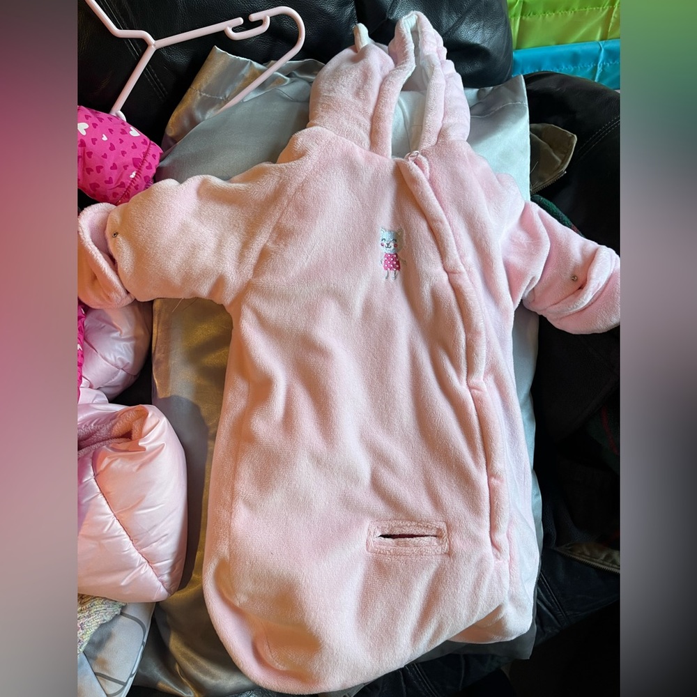 Carter’s Hooded Outdoor Wearable Blanket, size 0-6 months